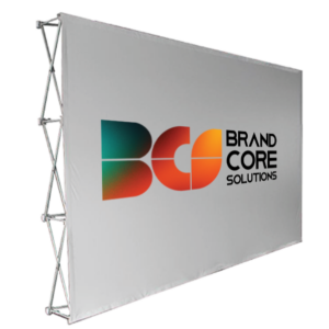 Single-Sided Deluxe Banner Wall
